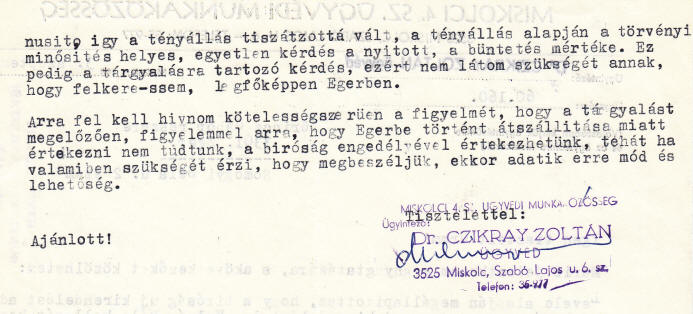 Dokumentum – Börtöneim